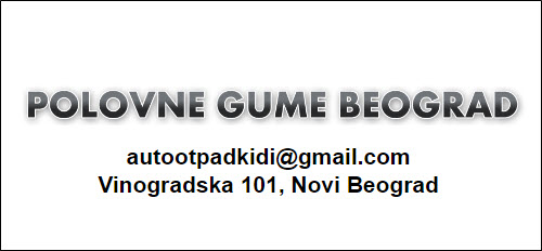 POLOVNE AUTO GUME BEOGRAD